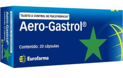 AEROGASTROL X 20 CAPS (CLORDIAZEPOXIDO/SIMETICONA/METOCLOPRAMIDA)