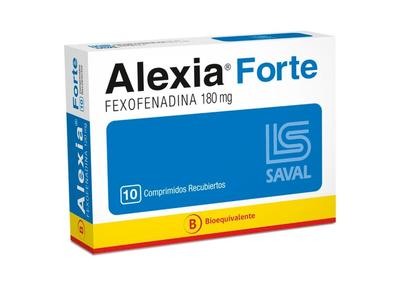 ALEXIA FORTE 180 MG X 10 COMP (FEXOFENADINA)