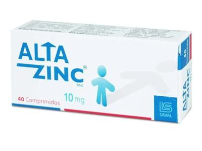ALTAZINC 10 MG X 40 COMP (ZINC)