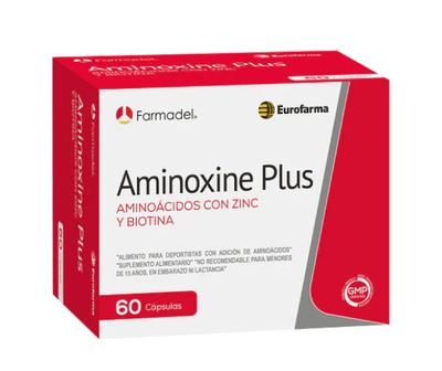 AMINOXINE PLUS X 60 CAPS VANTUX (AMINOACIDOS/ZINC/BIOTINA)