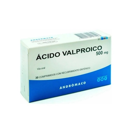 [900009] ACIDO VALPROICO 500 MG ANDR X 30 COMP (GENER)