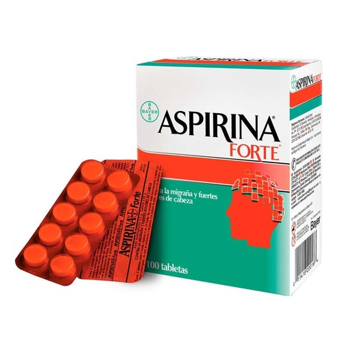 [901411] ASPIRINA FORTE 650 MG BLISTER X 10 COMP (AC. ACETILSALICILICO)(FRAXI)
