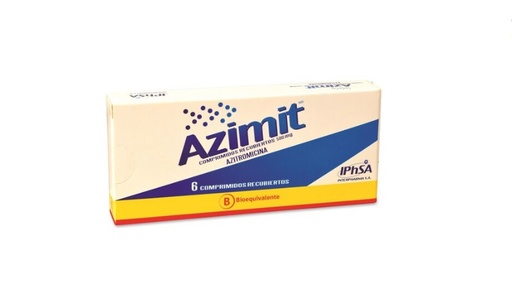 [903538] AZIMIT 500 MG X 6 COMP (AZITROMICINA) (PTM)