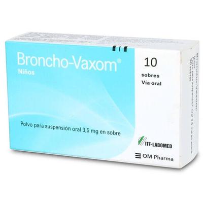 [900666] BRONCHO VAXOM PEDIATRICO X 10 SOBRES (LISADO BACTERIANO)
