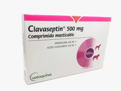 [3605874594500] CLAVASEPTIN 500 MG X 10 COMPRIMIDOS (AMOXICILINA/ACIDO CLAVULANICO) (VET)
