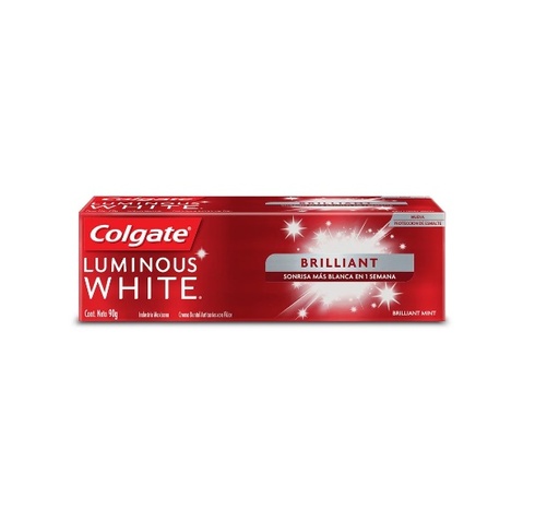 [901185] COLGATE PASTA LUMINOUS WHITE X 90 GR