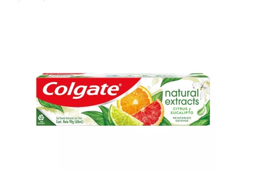 [1574882423563] COLGATE PASTA NATURAL EXTRACTS REINFORCED DEFENSE X 90 G***