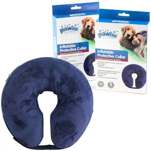 [4018653992470] COLLAR ISABELINO INFLABLE AZUL 25-35 CM COD 80835