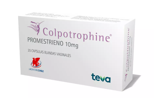 [905077] COLPOTROPHINE OVULOS 10 MG X 20 (PROMESTRIENO)