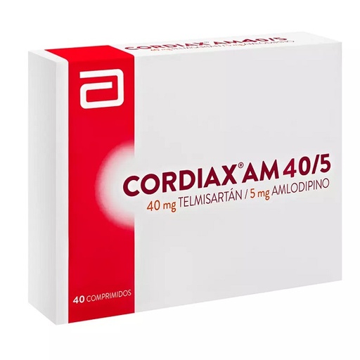[904642] CORDIAX AM 40/5 X 40 COMP REC (TELMISARTAN/AMLODIPINO)