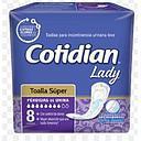 [1592599258637] COTIDIAN LADY TOALLAS ABS SUPER X 8 UNID