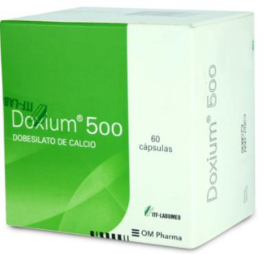 [7809591400878] DOXIUM 500 MG X 60 CAPSULAS (DOBESILATO DE CALCIO)