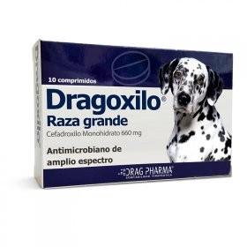 [903588] DRAGOXILO 660 MG RAZA GRANDE X 10 COMP (CEFADROXILO) (VET)***