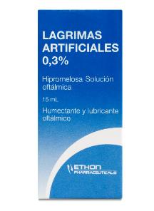 [902892] LAGRIMAS ARTIFICIALES 0,3% X 15 ML ETHON (HIPROMELOSA) (GENER)(PTM)
