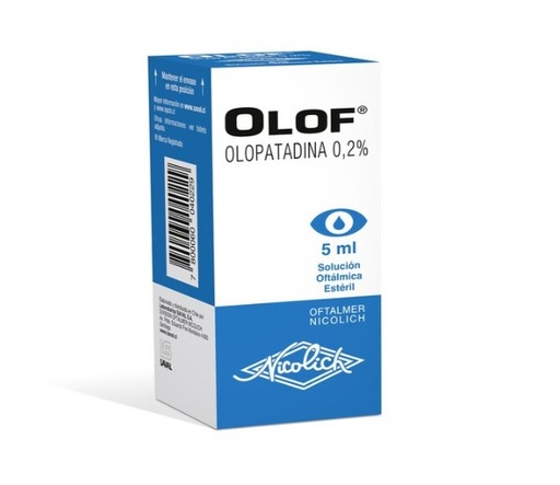 [903210] OLOF 0,2 % SOLUC OFTALMICA X 5 ML (OLOPATADINA)