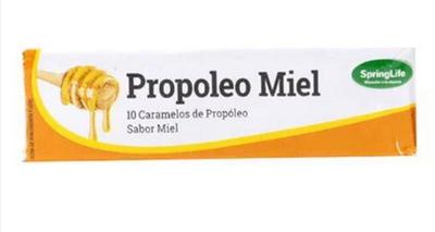 [902696] PROPOLEO CARAMELOS MIEL SPRINGLIFE X 10 UNID