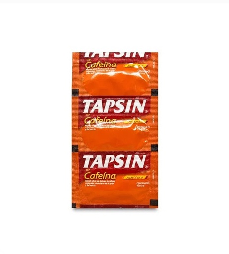 [900511] TAPSIN ANALGESICO C/CAFEINA TIRA X 6 COMP