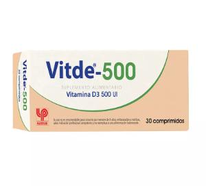[901803] VITDE 500 MG X 30 COMP (VITAMINA D3-COLECALCIFEROL)