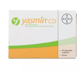 [901103] YASMIN CD X 28 COMP (DROSPIRENONA//ETINILESTRADIOL) (HORM)