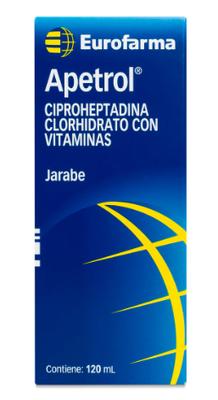 APETROL JARABE X 120 ML (CIPROHEPTADINA/VITAMINAS B)***