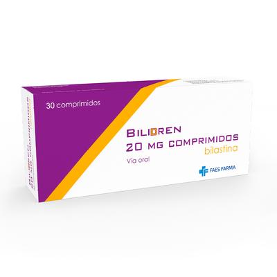 BILIDREN 20 MG X 30 COMP (BILASTINA)