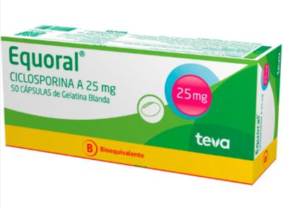 CENABAST CICLOSPORINA 25 MG X 50 CAP (EQUORAL)