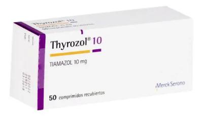 CENABAST TIAMAZOL 10 MG X 50 COMP (THYROZOL)