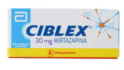 CIBLEX 30 MG X 30 COMP (MIRTAZAPINA) (RS:30)