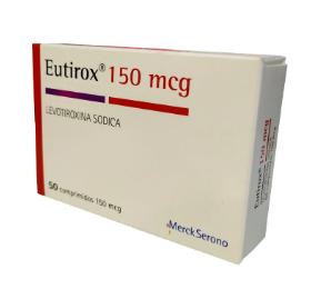 EUTIROX 150 MCG X 50 COMP (LEVOTIROXINA)