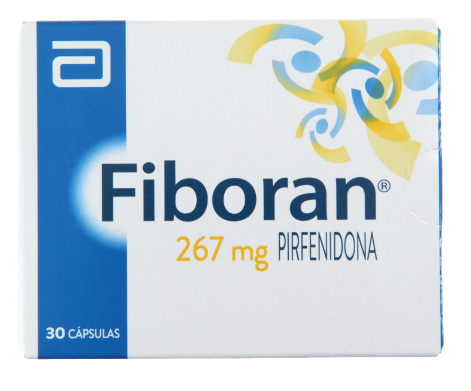 FIBORAN 267 MG X 30 CAPS (PIRFENIDONA)