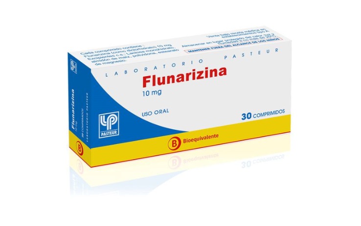 FLUNARIZINA 10 MG PASTEUR X 30 COMP (GENER)