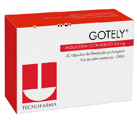 GOTELY 0,4 MG X 30 CAPS (TAMSULOSINA)