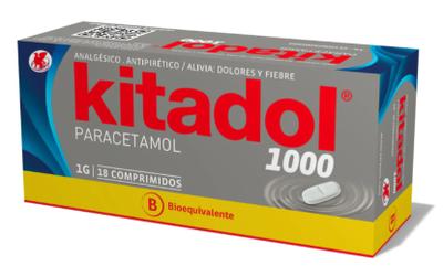 KITADOL 1000 MG X 18 COMP (PARACETAMOL)