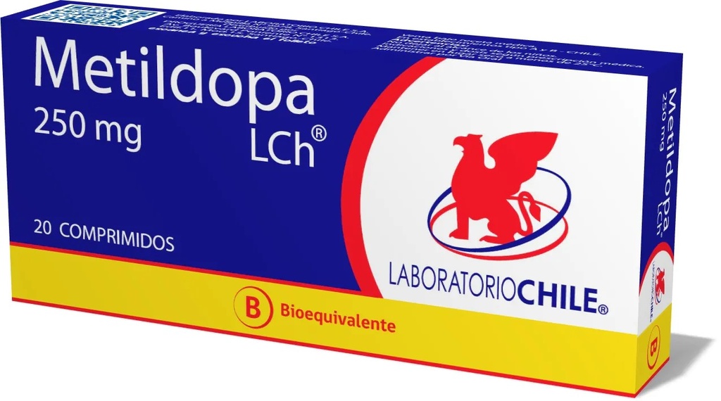 METILDOPA 250 MG LCH X 20 COMP (GENER) (PTM)