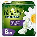 NATURELLA TOALLA NOCTURNA MANZANILLA CON ALAS X 8 UNID