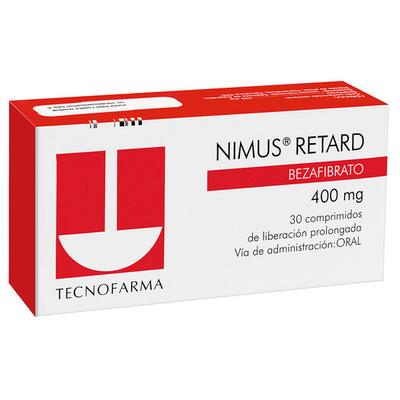 NIMUS RETARD 400 MG X 30 COMP REC (BEZAFIBRATO)