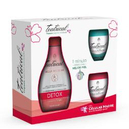 PACK TEATRICAL CREMA HUMECTANTE + ANTIARRUGAS + MICELAR DETOX