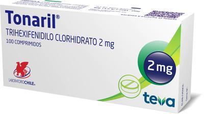 TONARIL 2 MG X 100 COMP (TRIHEXIFENIDILO)