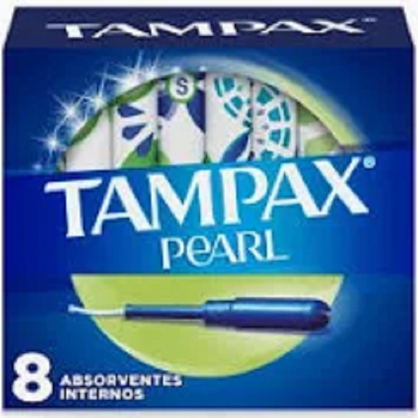 TAMPAX PEARL TAMPONES SUPER X 8 UNID