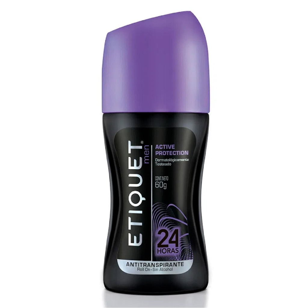 ETIQUET DESOD ROLL ON HOMBRE ACTIVE PROTECTION 60 GR