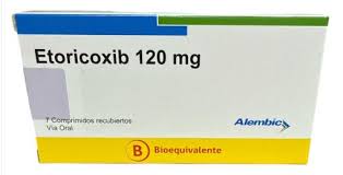 ETORICOXIB 120 MG X 7 COMP ALEMBIC