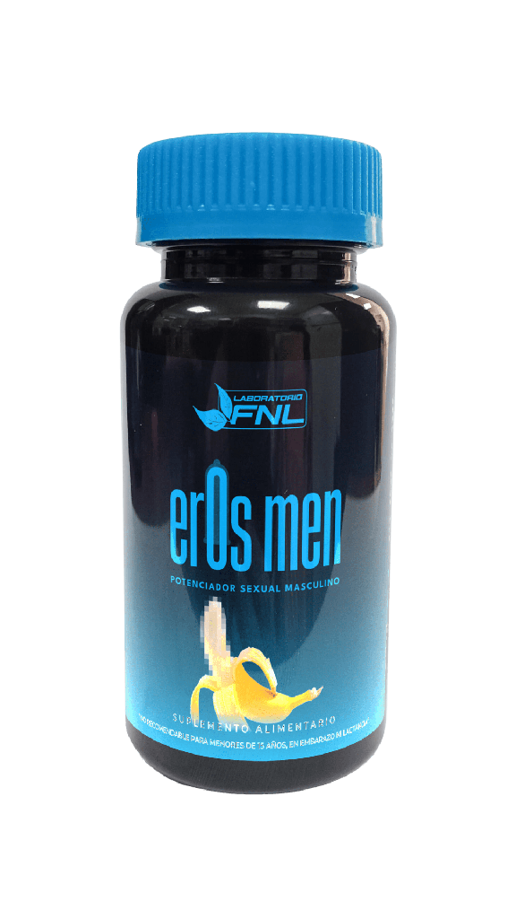 POTENCIADOR MASCULINO EROS MEN X 60 CÁPSULAS FNL (NAT)