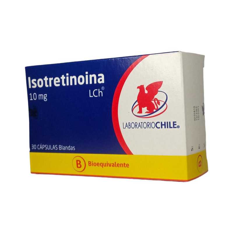 ISOTRETINOINA 10 MG LCH X 30 CAPS (GENER)