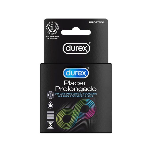 DUREX PLACER PROLONGADO X 3 UNID