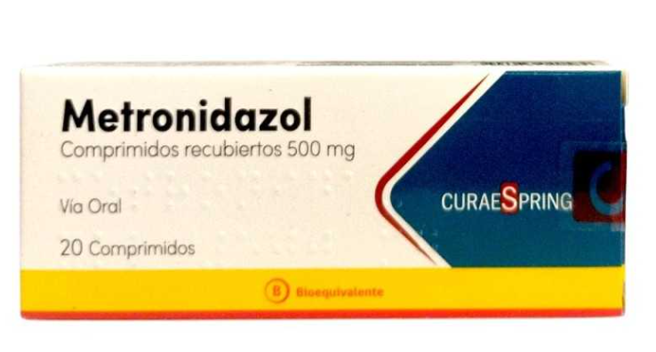 METRONIDAZOL 500 MG X 20 COMP CURAESPRING (PTM)