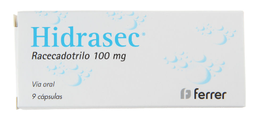 [904100] HIDRASEC 100 MG X 9 CAPS (RACECADOTRILO)