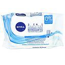 [1606929102599] NIVEA TOALLITAS DESMAQUILLANTES NORMAL REFRESCANTE X 20 UNID***