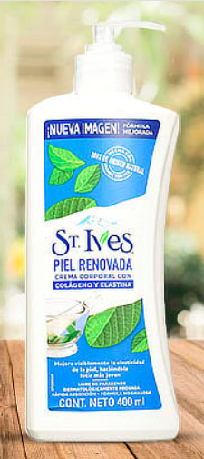 [7506306208292] ST. IVES CREMA PIEL RENOVADA COLAGENO ELASTINA 400 ML