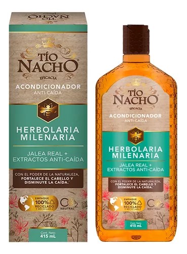 [902219] TIO NACHO ACOND. FORT.CAPILAR ANTI CAIDA HERBOL X 415 ML