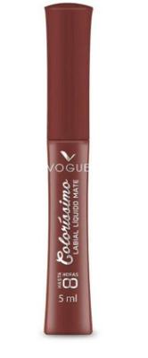 [7702433328524] VOGUE COLORISSIMO LABIAL LIQUIDO MATE CARNAVAL X 5 ML (PERF)